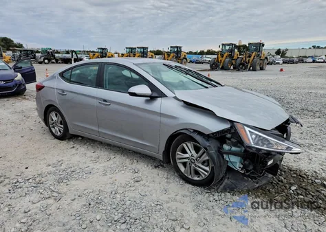 2020 Hyundai Elantra Sel from USA, damaged, VIN 5NPD84LF2LH602987